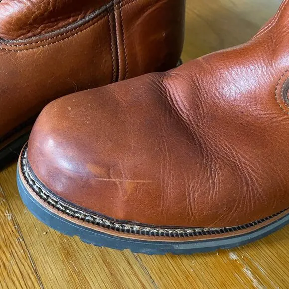 Thorogood American Heritage Steel Toe Slip On Work Boots 12 EEE