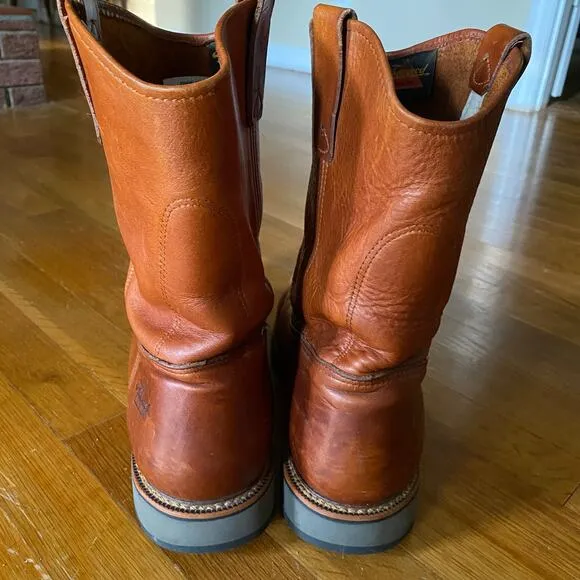 Thorogood American Heritage Steel Toe Slip On Work Boots 12 EEE