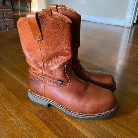 Thorogood American Heritage Steel Toe Slip On Work Boots 12 EEE