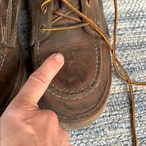 Thorogood Men's Brown Leather Steel Toe Boots