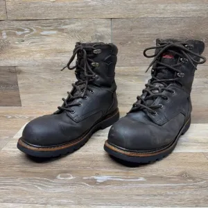 Thorogood V-Series 8&quot; Nubuck Leather Steel Toe Work Boot Men's Size 13