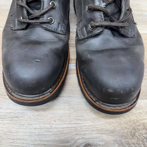 Thorogood V-Series 8&quot; Nubuck Leather Steel Toe Work Boot Men's Size 13