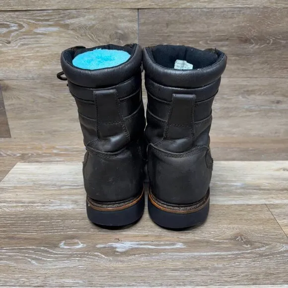 Thorogood V-Series 8&quot; Nubuck Leather Steel Toe Work Boot Men's Size 13