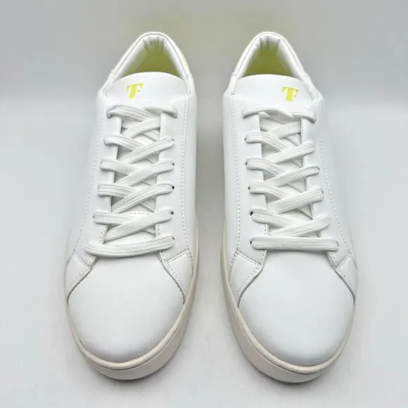 Thousand Fell Mens Lace Up Sneakers US 10 EU 43 White NIB