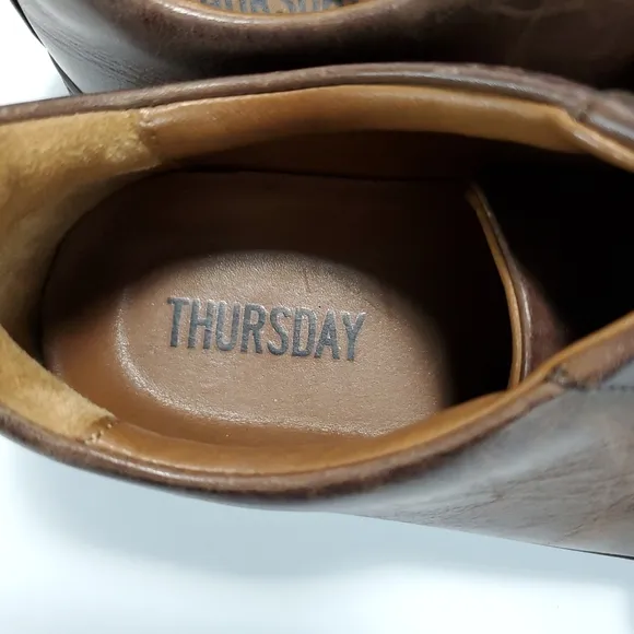 Thursday Boot Company Premier Low Top Leather Shoes - Tobacco