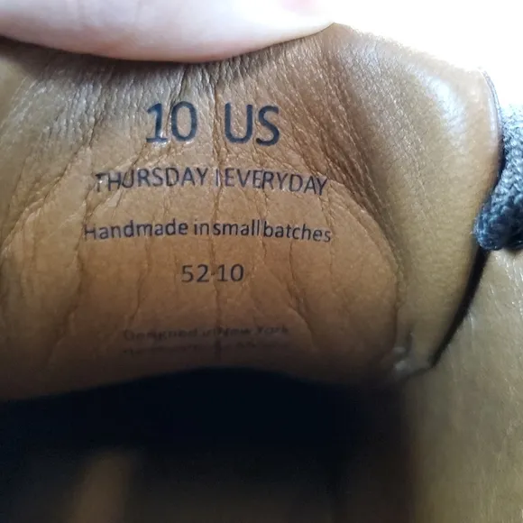 Thursday Boot Company Premier Low Top Leather Shoes - Tobacco