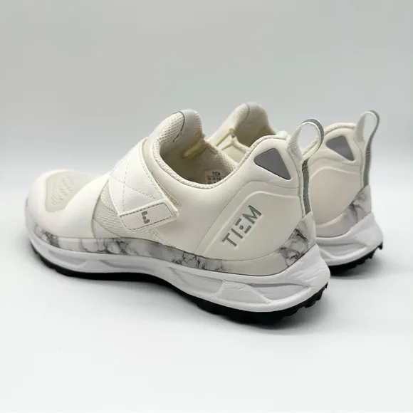 TIEM White Marble Slipstream Performance Women’s Cycling Shoes 6.5