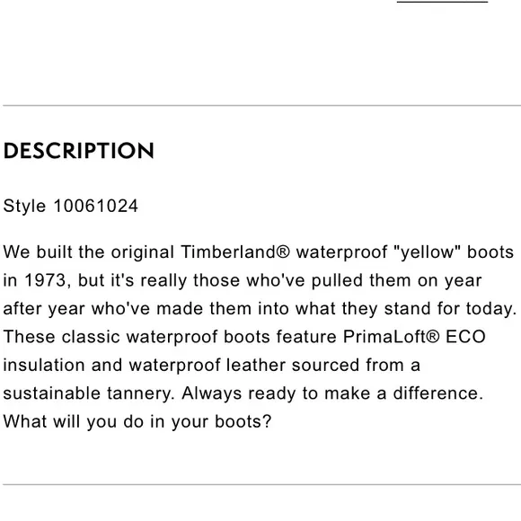 Timberland 6” Wheat Nubuck boots 7.5