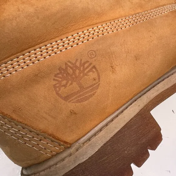 Timberland Boots Men 9.5 M Leather Lace Up Ankle Weather 10061 Outdoor Work Core