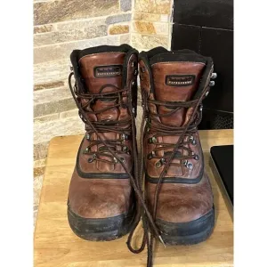 Timberland Brown Leather Waterproof Boots Polartech 200 series- Size Men's‎ 9M