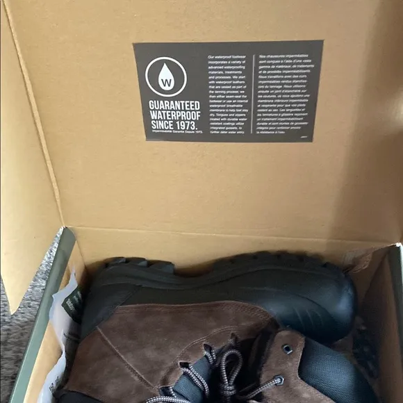 Timberland Brown Rain &amp; Snow Boots with High-Top Design and Thick Traction Sole