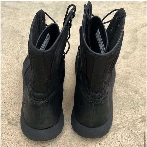 Timberland FlyRoam Tactical Limited Release Men's Black Boots Size 12