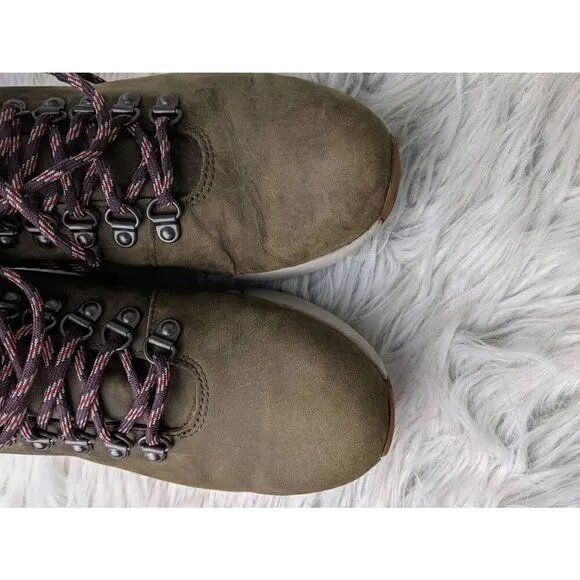 Timberland Kiri Up Waterproof Leather Hiker Boots Ankle Booties Sz 8