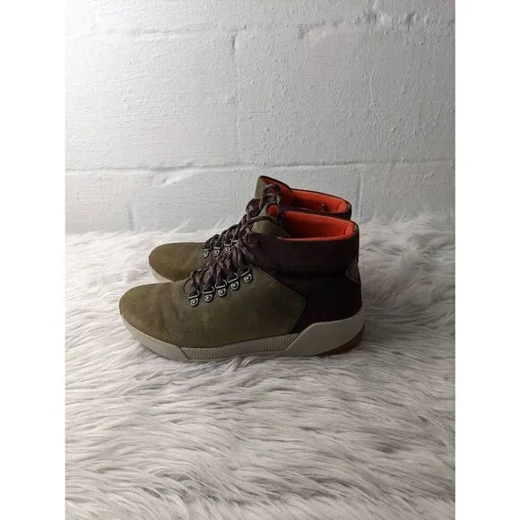 Timberland Kiri Up Waterproof Leather Hiker Boots Ankle Booties Sz 8