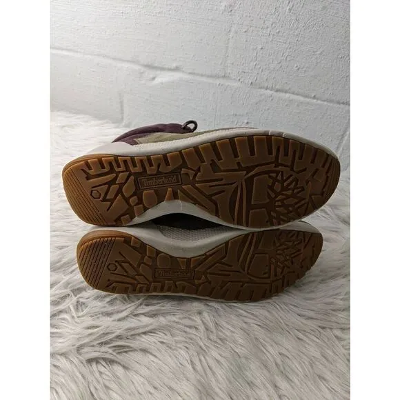 Timberland Kiri Up Waterproof Leather Hiker Boots Ankle Booties Sz 8