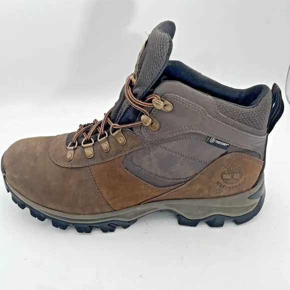 Timberland Men's Boots size 10.5 Suede Leather Waterproof Work Boots lace up