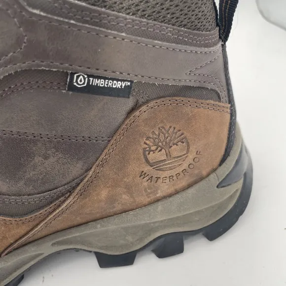 Timberland Men's Boots size 10.5 Suede Leather Waterproof Work Boots lace up