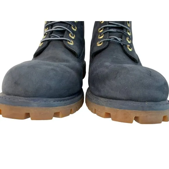 Timberland Men's Premium Waterproof Boots 10.5M Nubuck Leather Primaloft 7446