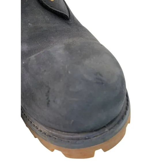 Timberland Men's Premium Waterproof Boots 10.5M Nubuck Leather Primaloft 7446