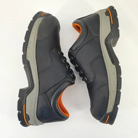 Timberland Men’s PRO Stockdale Black Alloy Toe Work Shoes Size 11.5 US