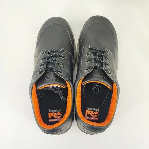 Timberland Men’s PRO Stockdale Black Alloy Toe Work Shoes Size 11.5 US