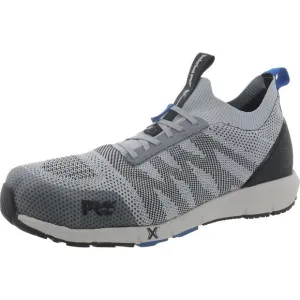 Timberland Mens Radius Knit Gray Trainers Work &amp; Safety Shoes Sneakers New