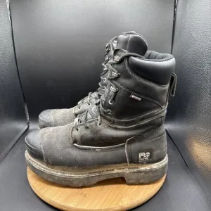 Timberland Pro 71 Gravel Pit Steel TOE Mining Work Boots Size 11 W 53531 Black