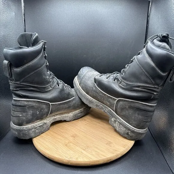 Timberland Pro 71 Gravel Pit Steel TOE Mining Work Boots Size 11 W 53531 Black