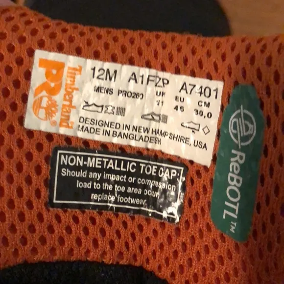 Timberland Pro boots 12m
