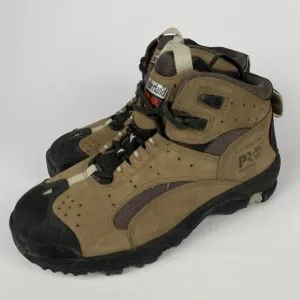 Timberland Pro Boots Womens 7 1/2 Steel Toe Brown Work Aerocore New With Tags