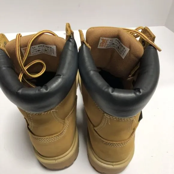 Timberland Pro Direct Attach 6 Womens Steel Toe Work Boots Brown Size 8.5 M