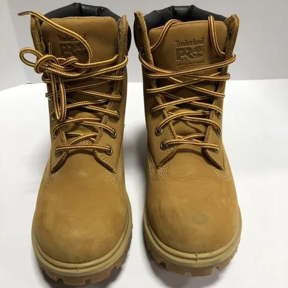 Timberland Pro Direct Attach 6 Womens Steel Toe Work Boots Brown Size 8.5 M