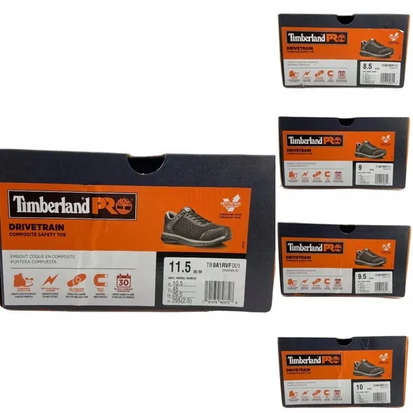 Timberland Pro Men's Drivetrain Composite Shoes