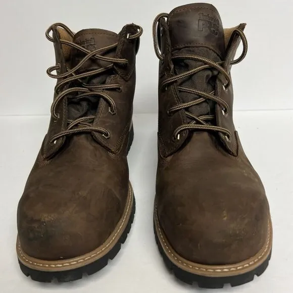 Timberland Pro Men's Gritstone 6&quot; Steel Toe Boots Brown, Size 14 M