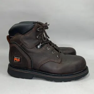 Timberland PRO Men's Size 10W 6&quot; Pit Boss Steel Toe Work Boots