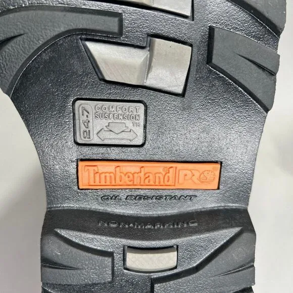 Timberland PRO Men's Size 10W 6&quot; Pit Boss Steel Toe Work Boots