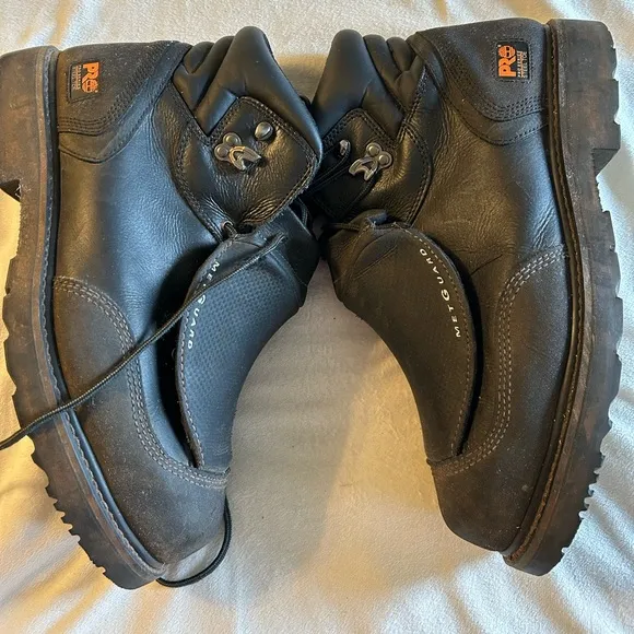 Timberland Pro met guard steel toe work boots size 15