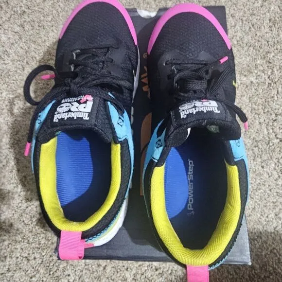 Timberland PRO® Overdrive Comp-Toe Work Shoes Womens - 8 Black/Magenta W/‎ BOX.