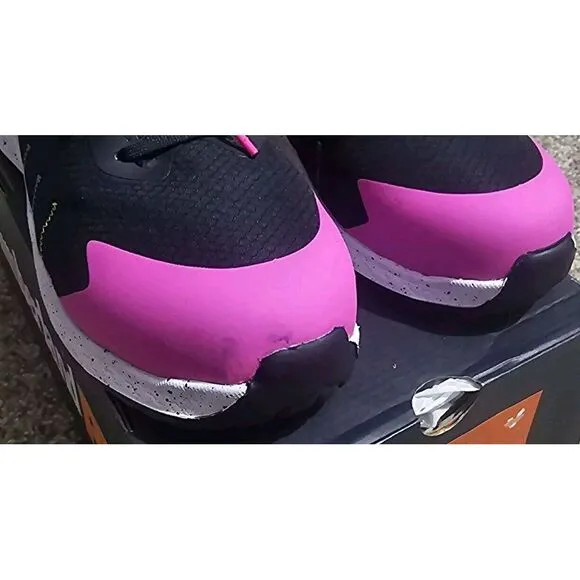 Timberland PRO® Overdrive Comp-Toe Work Shoes Womens - 8 Black/Magenta W/‎ BOX.
