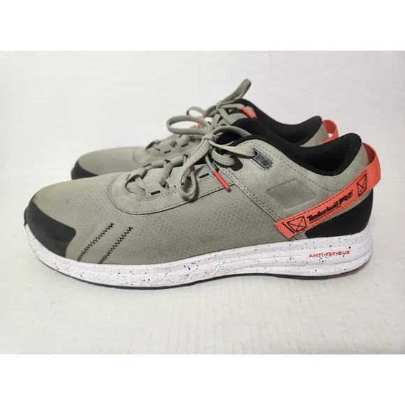 Timberland PRO Overdrive Mens Size 13M Olive Composite Toe Safety Work Shoes
