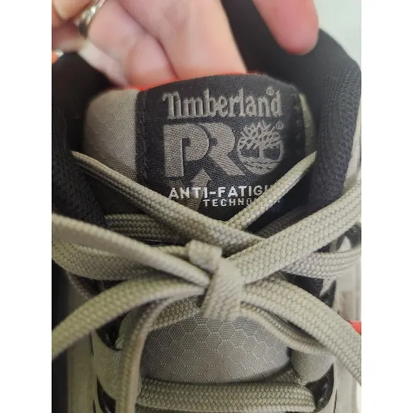Timberland PRO Overdrive Mens Size 13M Olive Composite Toe Safety Work Shoes