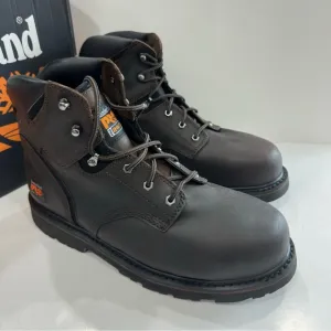 Timberland Pro PIT BOSS 6&quot; Steel Toe Safety Toe Mens Work Boots