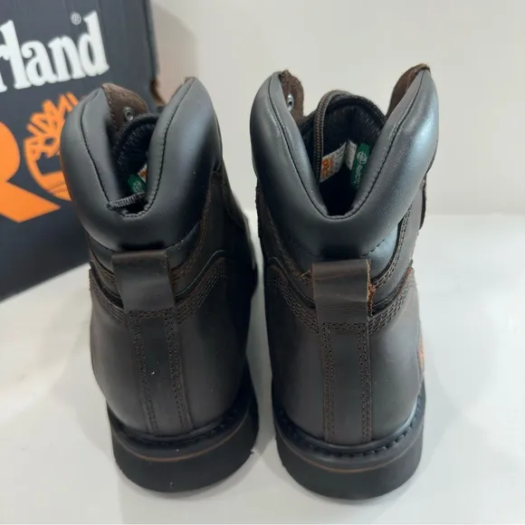 Timberland Pro PIT BOSS 6&quot; Steel Toe Safety Toe Mens Work Boots