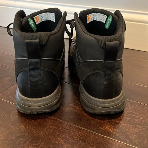 Timberland pro power train alloy steel toe slip resistant boots 13