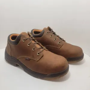 Timberland Pro Powerfit Men's Size 11 M Brown Leather Steel Toe Boots F2413-05