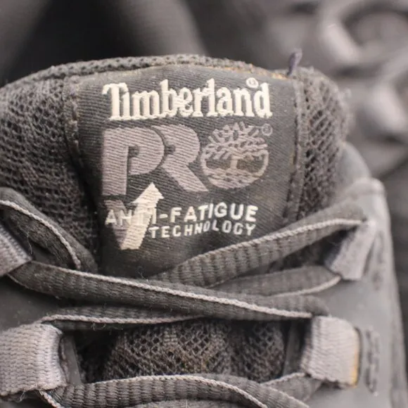 Timberland PRO Radius Men's Size 9.5 M Comp. Toe Work Shoes A27W7 Black/Black