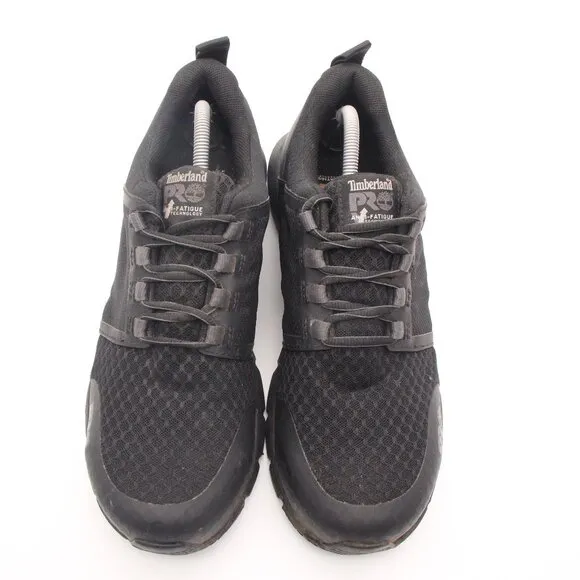 Timberland PRO Radius Men's Size 9.5 M Comp. Toe Work Shoes A27W7 Black/Black