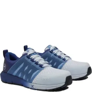 Timberland PRO Radius Sneakers Women's 9 Blue Comp Toe Work Shoes TB 0A41N9 484