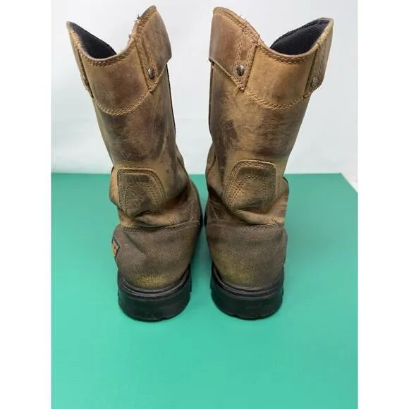 Timberland PRO Rigmaster Men's Brown Steel Toe Boots 89604 Size 10.5 M