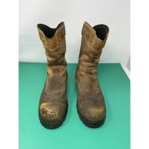 Timberland PRO Rigmaster Men's Brown Steel Toe Boots 89604 Size 10.5 M